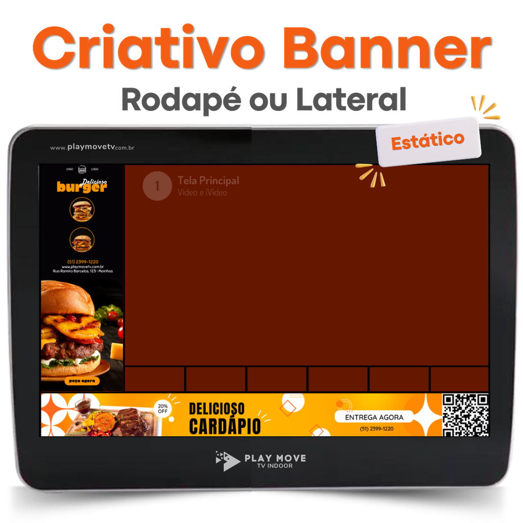Criativo Banner Estático (Rodapé)