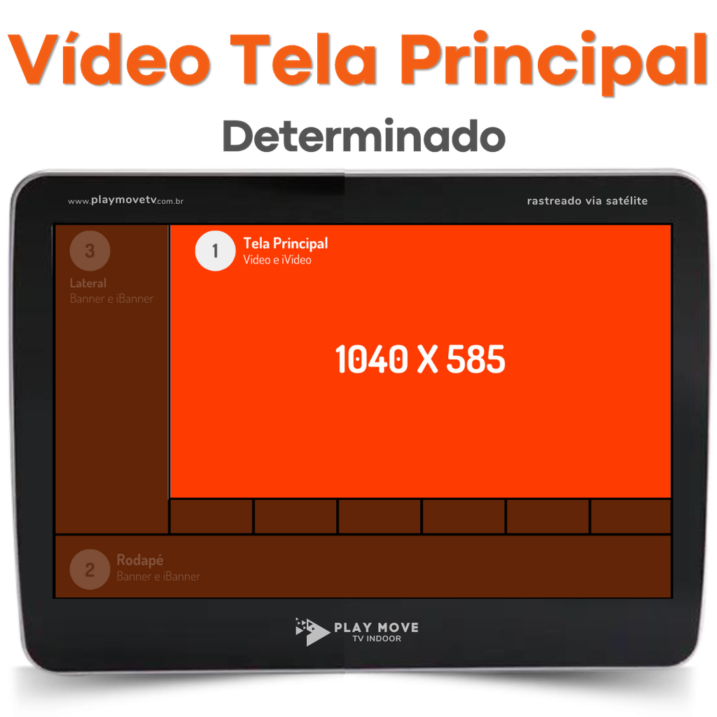 Vídeo Tela Principal 60s Determinado (01 Tela)