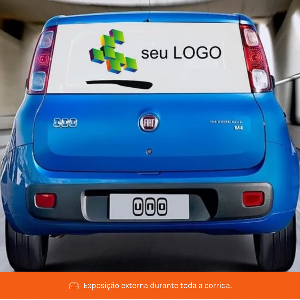 Plotagem Vidro Traseiro (01 Bi-semana)